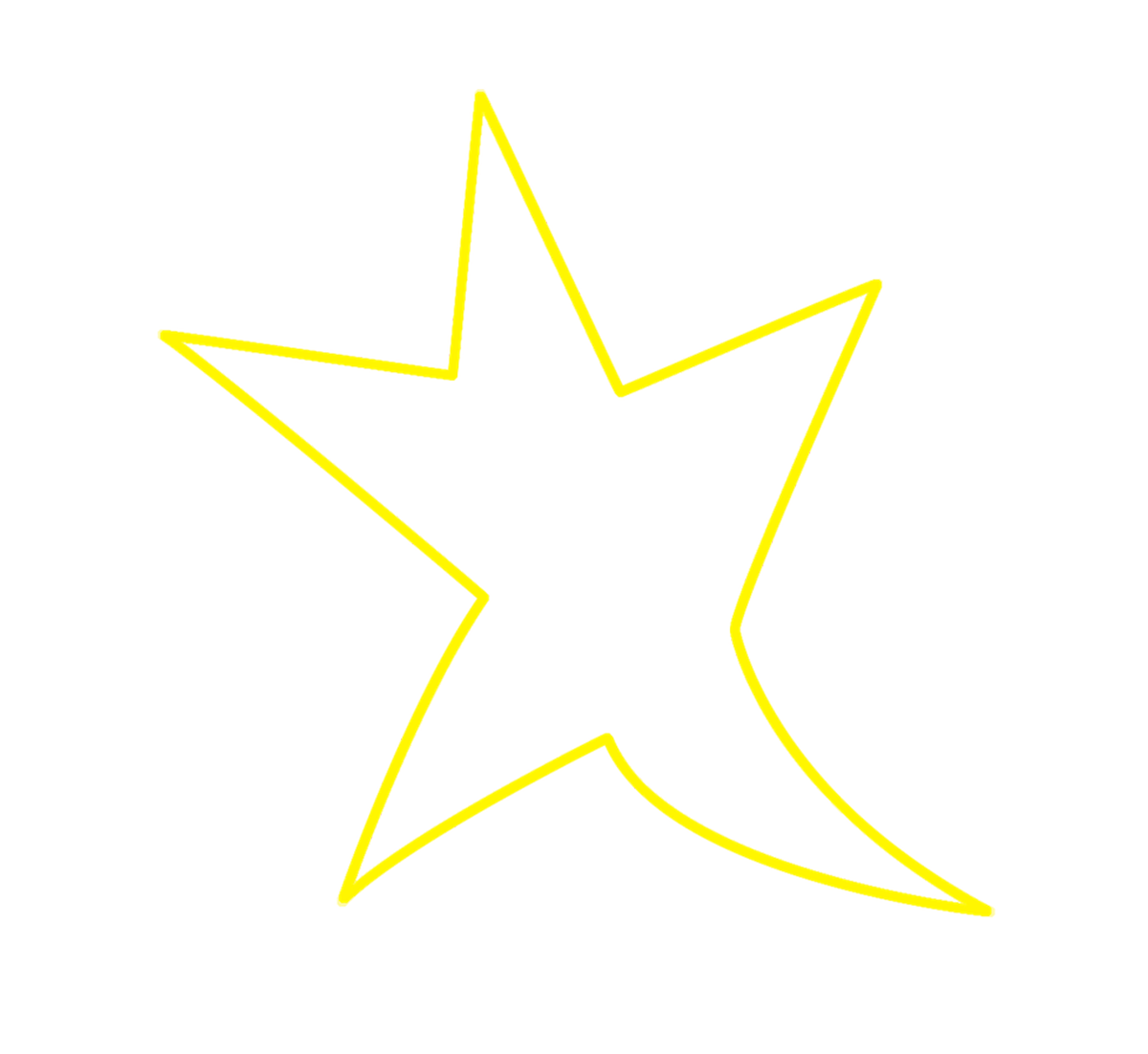 월명동 별 모양 지형 전경 - 다섯 골짜기가 별 모양을 이루는 지형