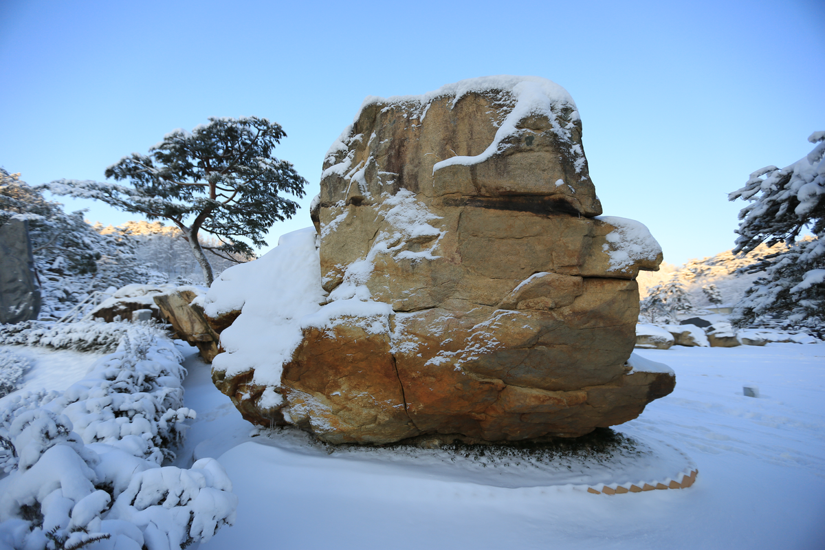 월명동 자연성전 성자 바위 갤러리 - 다양한 계절의 모습 3